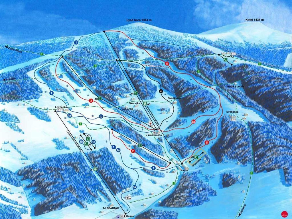 Apartmány Ski Lift Rokytnice nad Jizerou Exterior foto